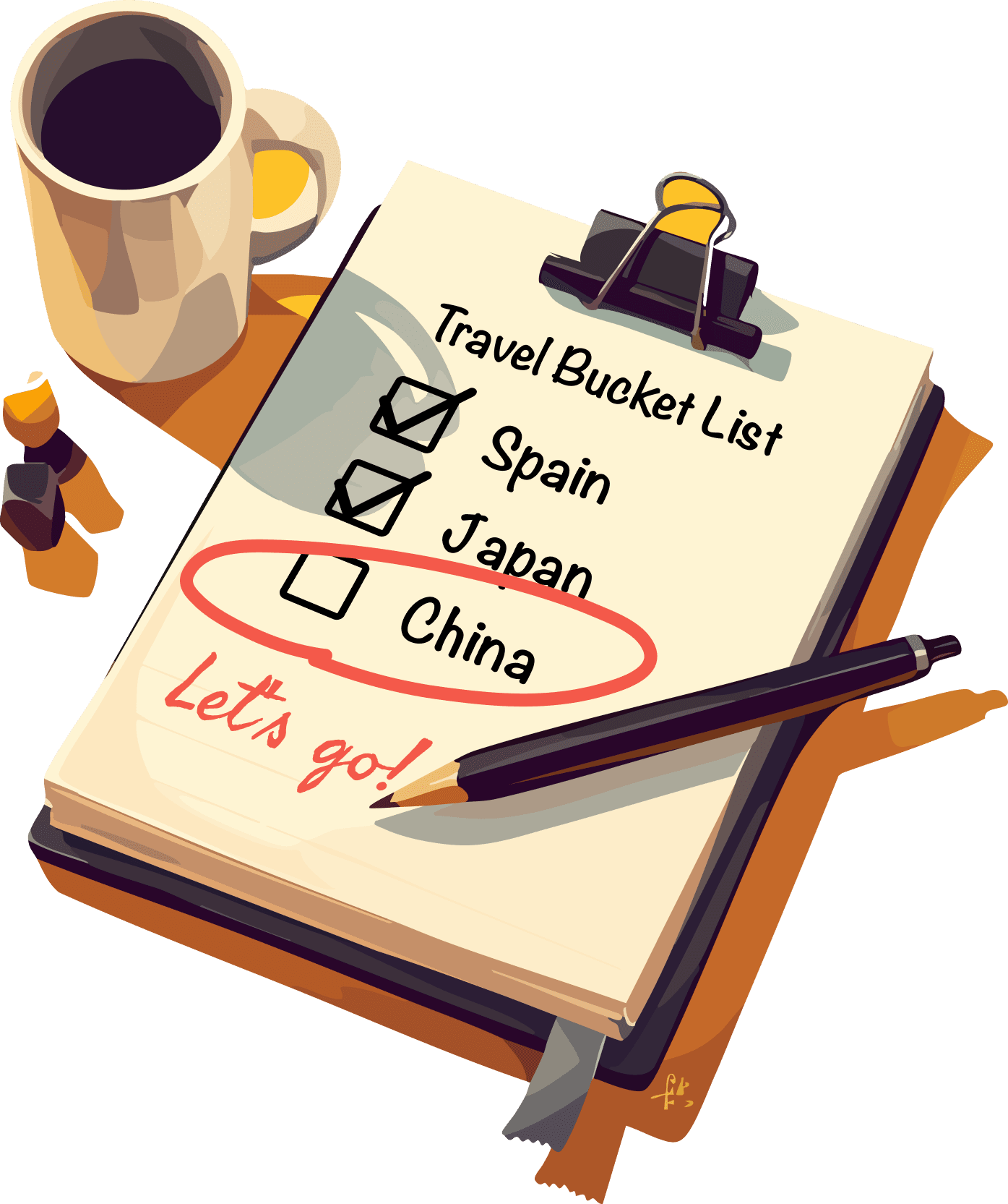 travel bucket list